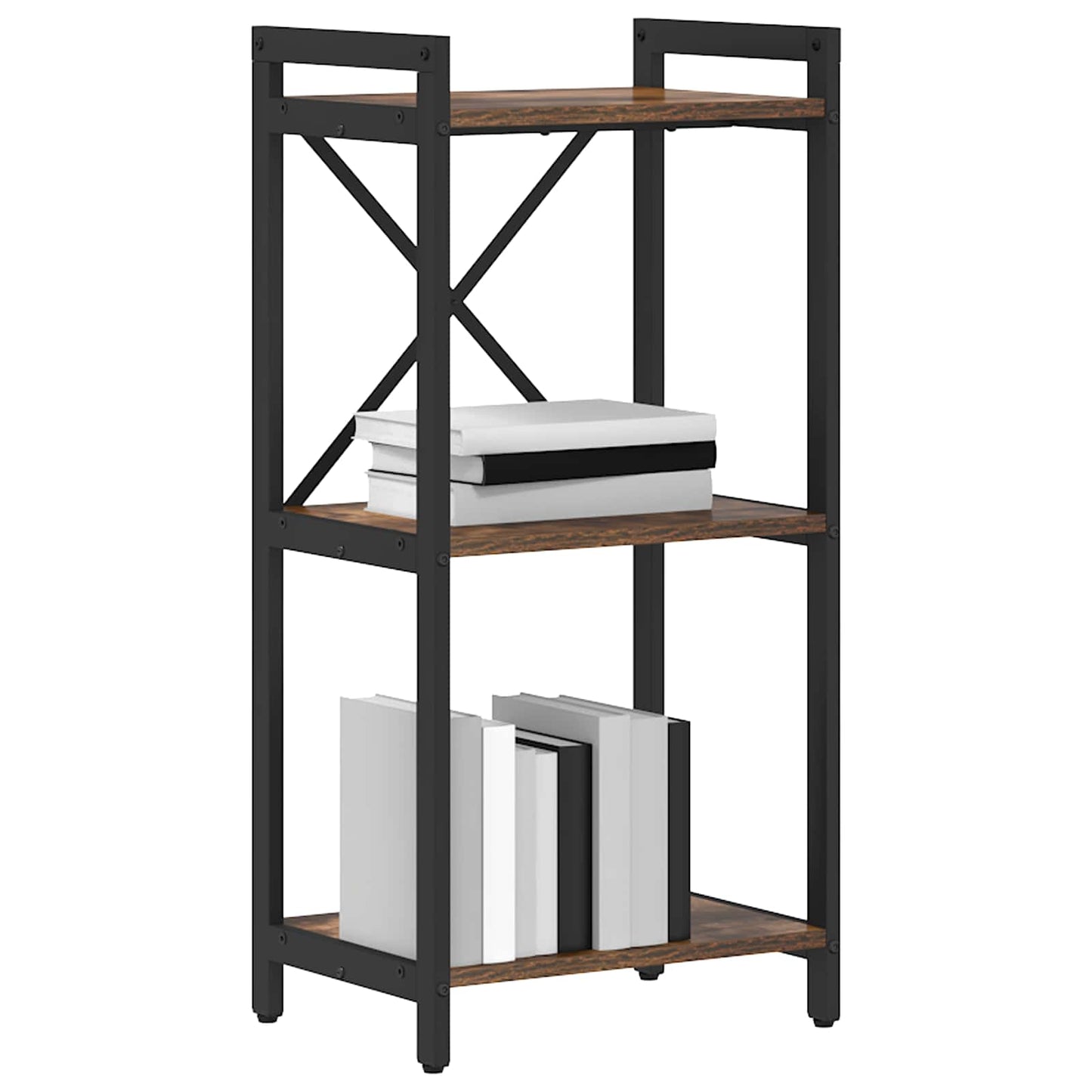 Libreria Rovere fumÃ© 40 x 30 x 85 cm Legno multistrato
