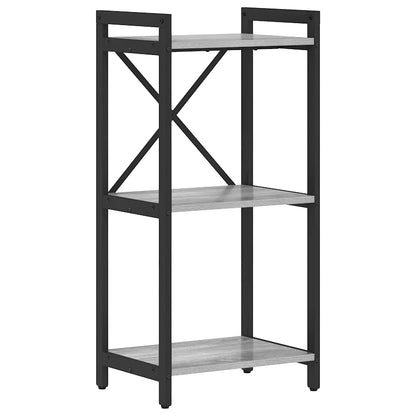 Libreria Grigio sonoma 40 x 30 x 85 cm Legno multistrato