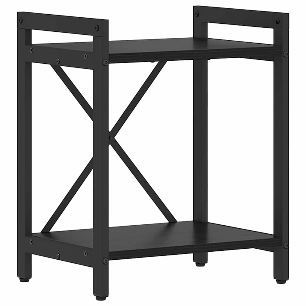 Libreria Rovere Nero 40 x 30 x 50 cm Legno multistrato