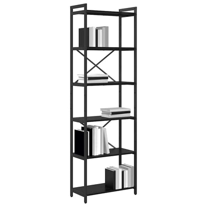 Libreria Rovere Nero 40 x 30 x 85 cm Legno multistrato