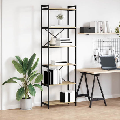Libreria Rovere Sonoma 60 x 30 x 189,5 cm Legno multistrato