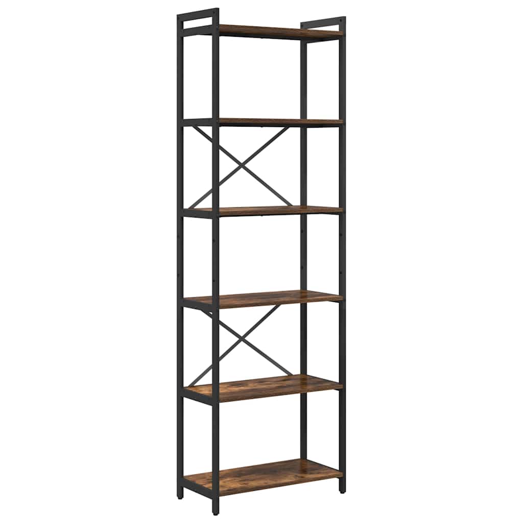 Libreria Rovere fumÃ© 40 x 30 x 85 cm Legno multistrato