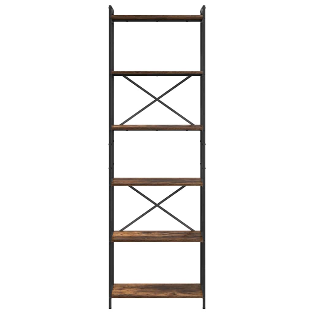 Libreria Rovere fumÃ© 40 x 30 x 85 cm Legno multistrato