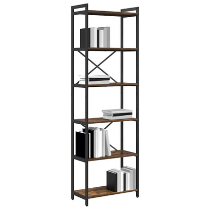 Libreria Rovere fumÃ© 40 x 30 x 85 cm Legno multistrato