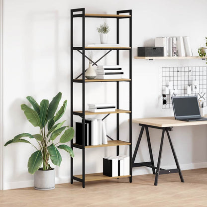 Libreria Rovere artigianale 40 x 30 x 85 cm Legno multistrato