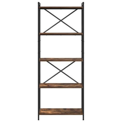 Libreria Rovere fumÃ© 60 x 30 x 155 cm Legno multistrato