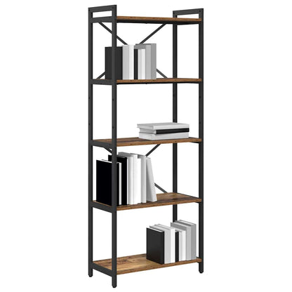 Libreria Legno vecchio 60 x 30 x 155 cm Legno multistrato