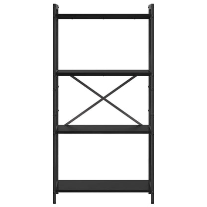 Libreria Rovere Nero 60 x 30 x 120 cm Legno multistrato