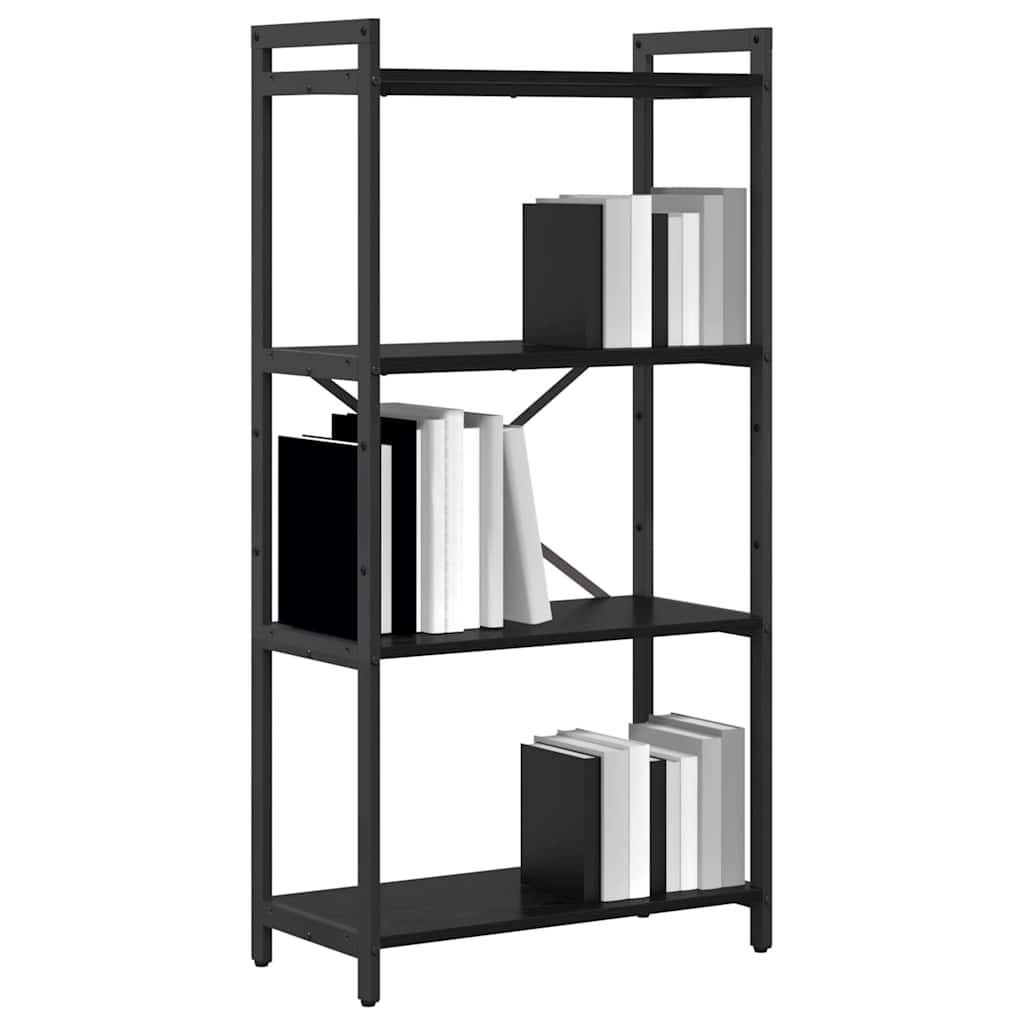 Libreria Rovere Nero 60 x 30 x 120 cm Legno multistrato