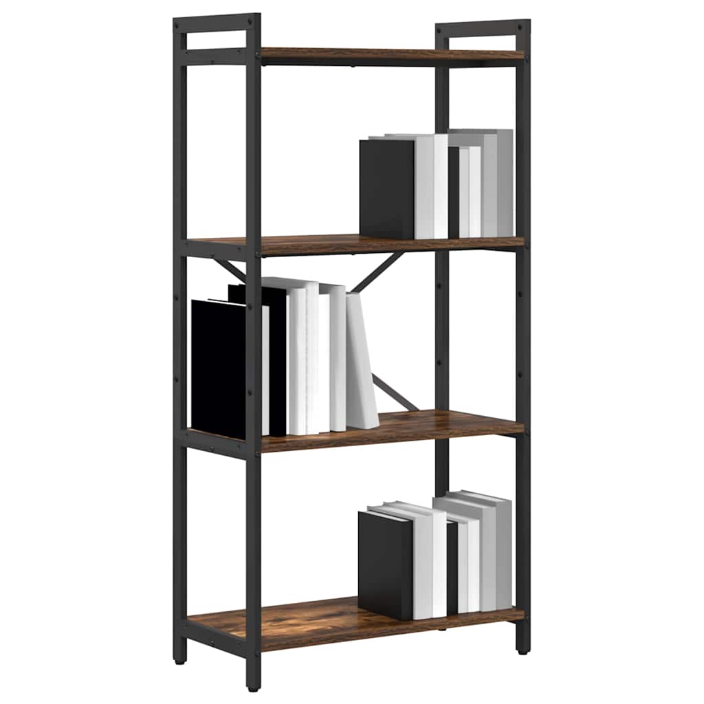 Libreria Rovere fumÃ© 60 x 30 x 120 cm Legno multistrato
