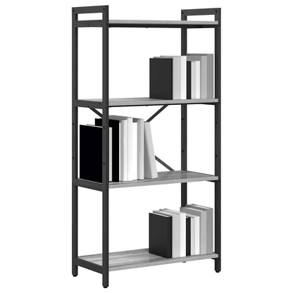 Libreria Grigio sonoma 60 x 30 x 120 cm Legno multistrato