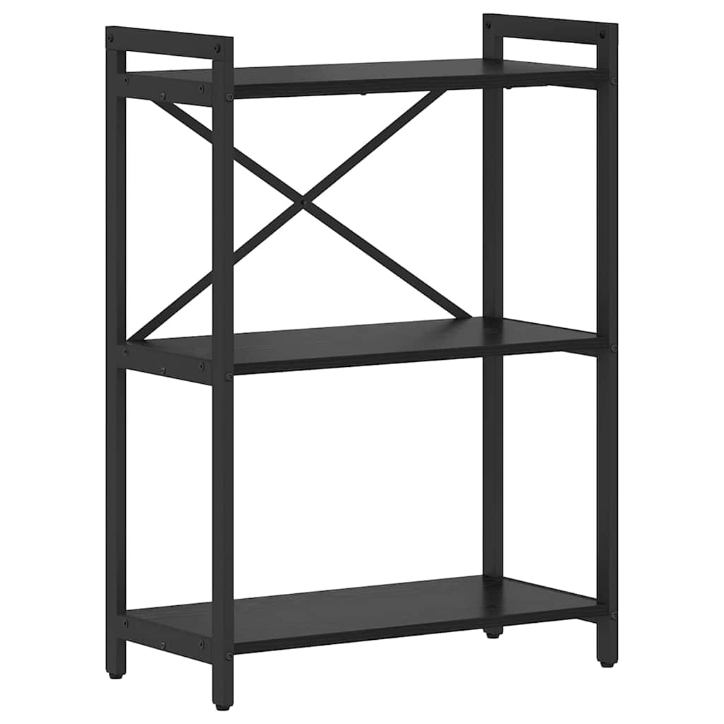 Libreria Rovere Nero 60 x 30 x 85 cm Legno multistrato