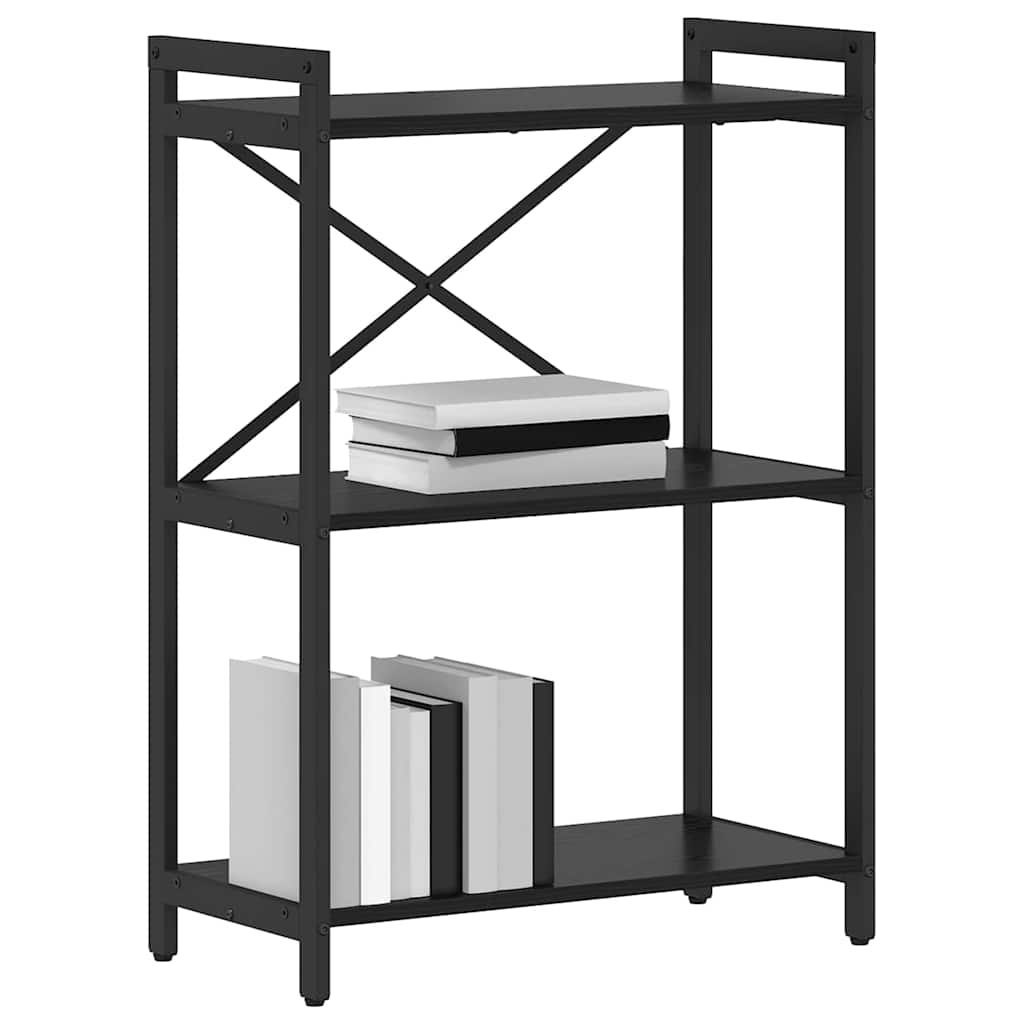 Libreria Rovere Nero 60 x 30 x 85 cm Legno multistrato