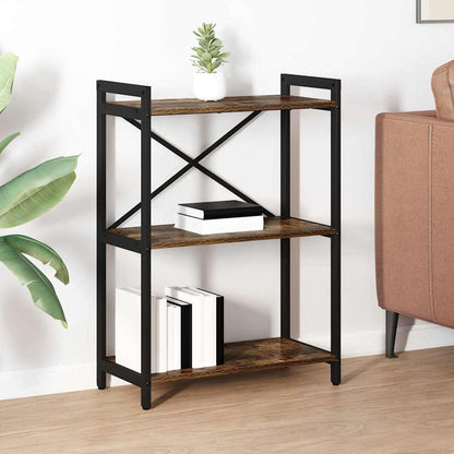 Libreria Rovere fumÃ© 60 x 30 x 85 cm Legno multistrato