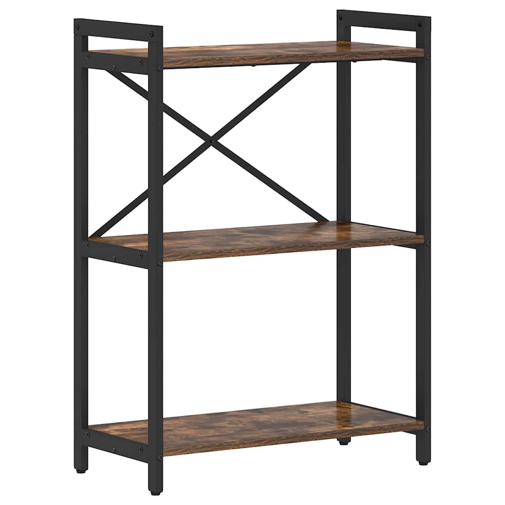 Libreria Rovere fumÃ© 60 x 30 x 85 cm Legno multistrato