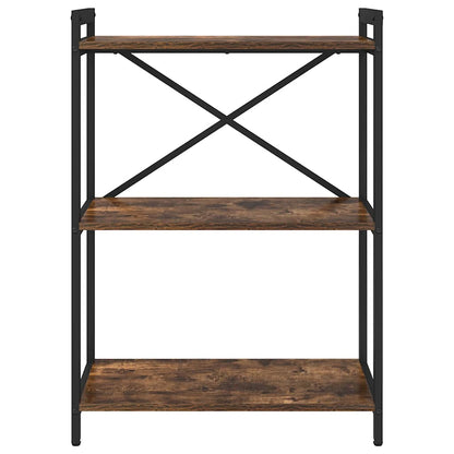 Libreria Rovere fumÃ© 60 x 30 x 85 cm Legno multistrato