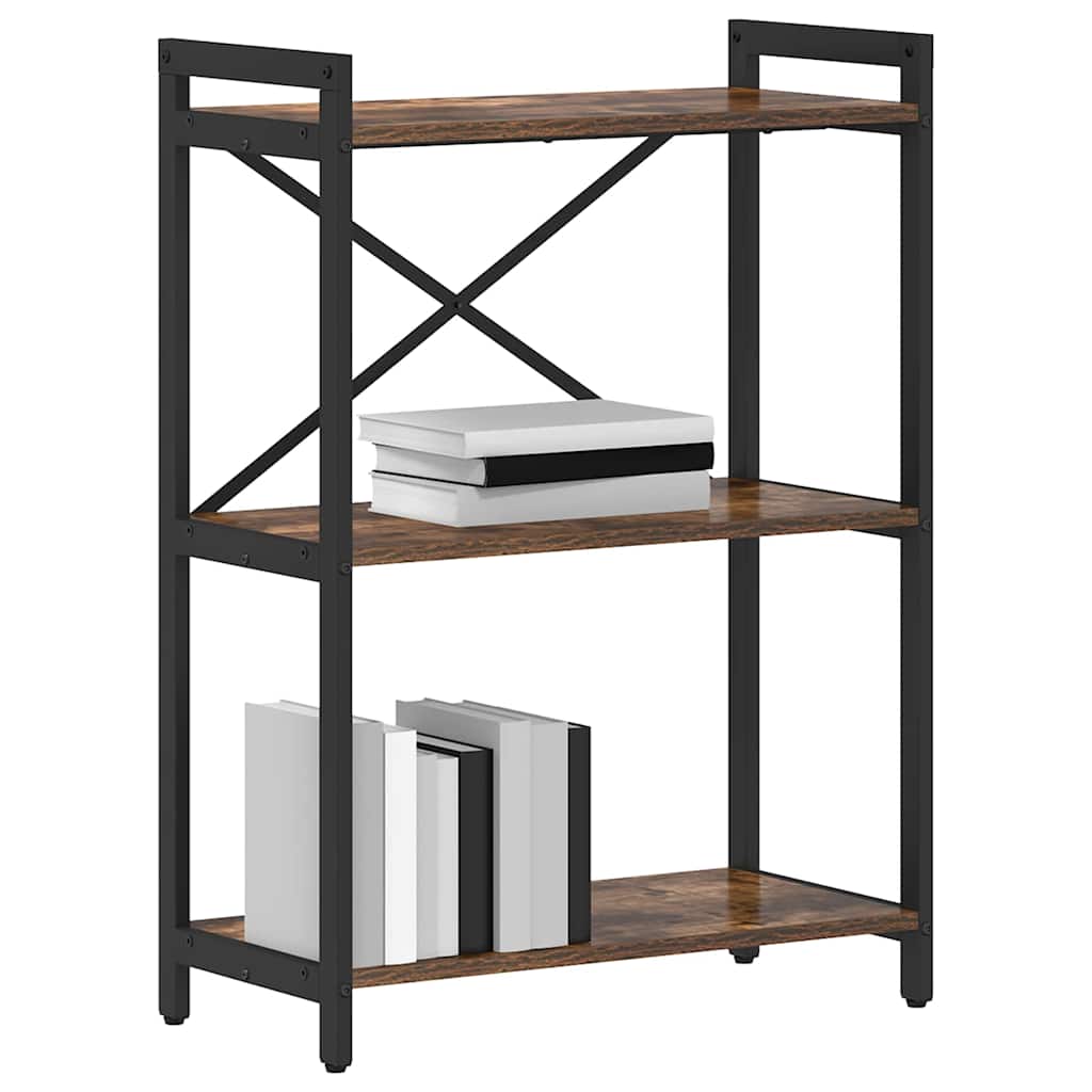 Libreria Rovere fumÃ© 60 x 30 x 85 cm Legno multistrato