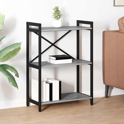Libreria Grigio sonoma 60 x 30 x 85 cm Legno multistrato