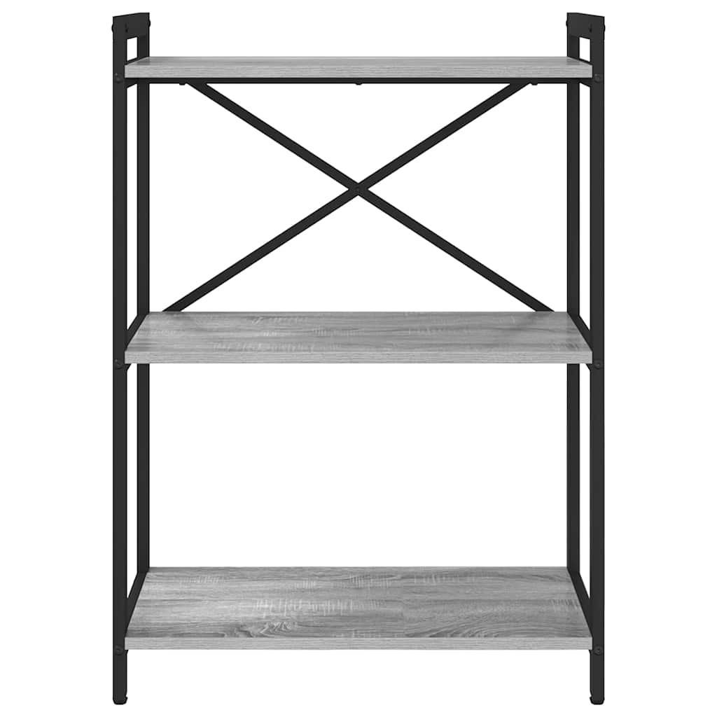 Libreria Grigio sonoma 60 x 30 x 85 cm Legno multistrato