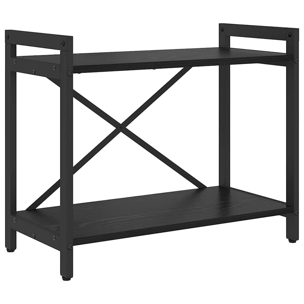 Libreria Rovere Nero 60 x 30 x 50 cm Legno multistrato