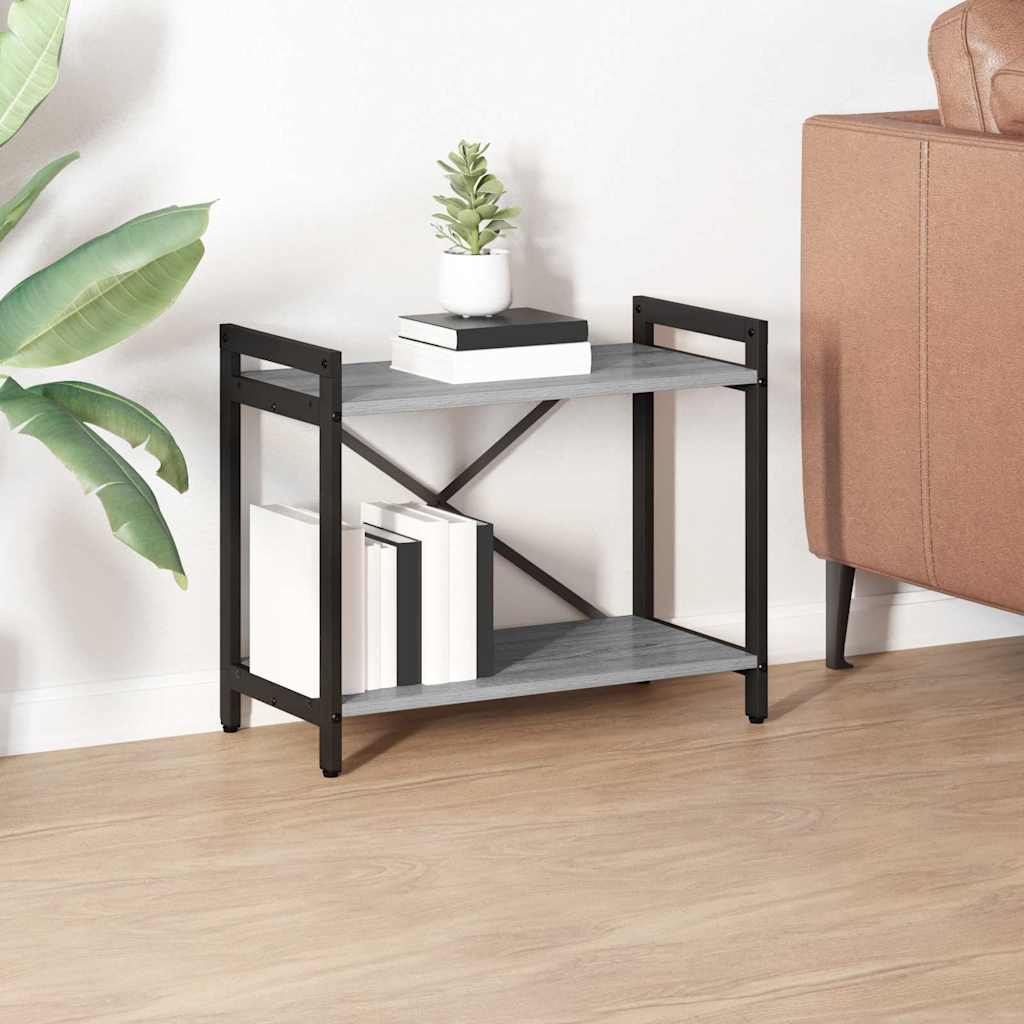 Libreria Grigio sonoma 60 x 30 x 50 cm Legno multistrato
