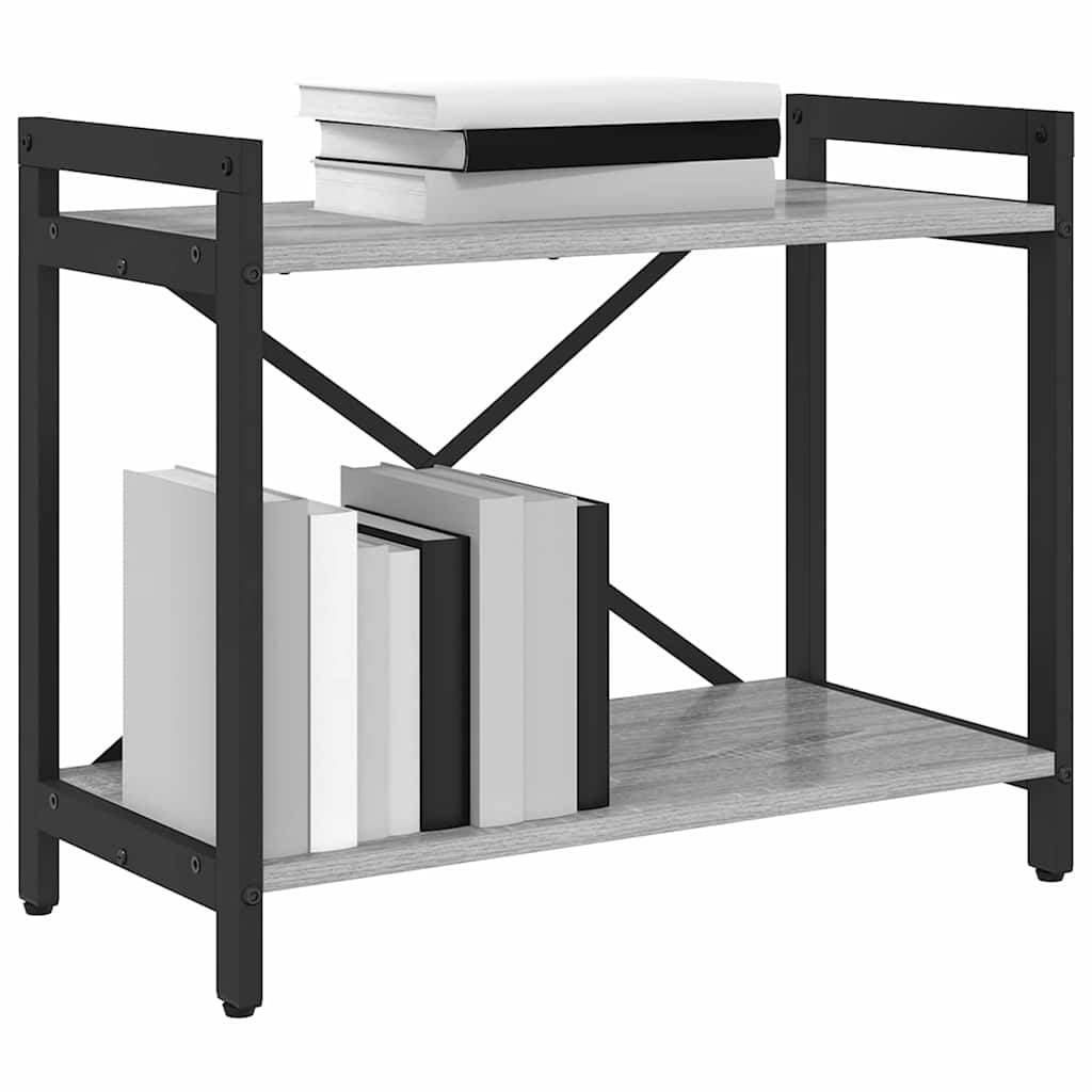 Libreria Grigio sonoma 60 x 30 x 50 cm Legno multistrato