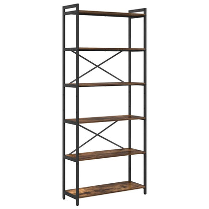Libreria Rovere fumÃ© 40 x 30 x 85 cm Legno multistrato