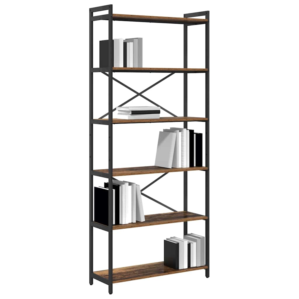 Libreria Legno vecchio 80 x 30 x 189,5 cm Legno multistrato