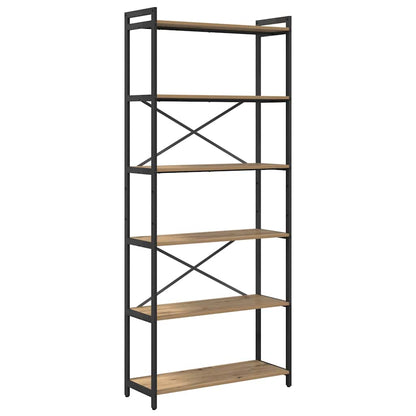 Libreria Rovere artigianale 80 x 30 x 189,5 cm
