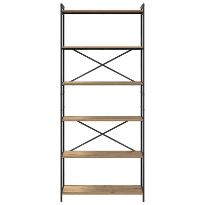 Libreria Rovere artigianale 80 x 30 x 189,5 cm