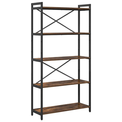 Libreria Rovere fumÃ© 80 x 30 x 155 cm Legno multistrato