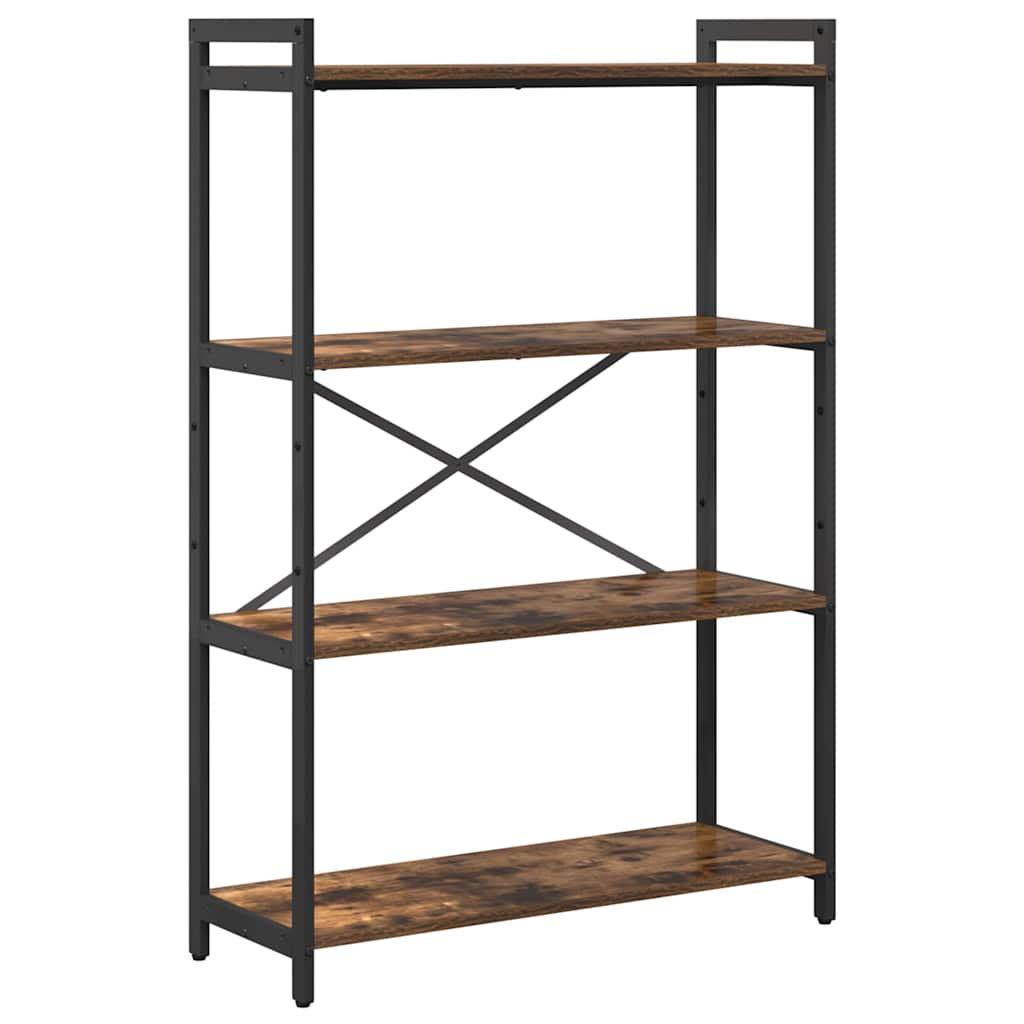 Libreria Rovere fumÃ© 80 x 30 x 120 cm Legno multistrato
