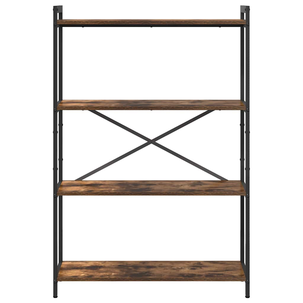 Libreria Rovere fumÃ© 80 x 30 x 120 cm Legno multistrato