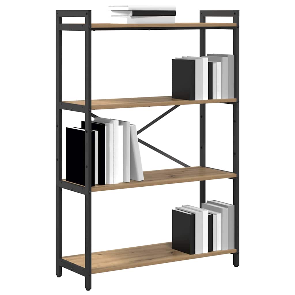 Libreria Rovere artigianale 80 x 30 x 120 cm Legno multistrato