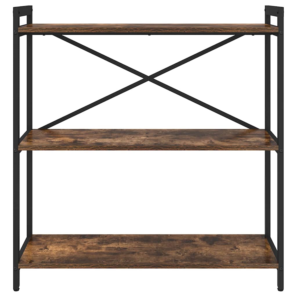 Libreria Rovere fumÃ© 80 x 30 x 85 cm Legno multistrato