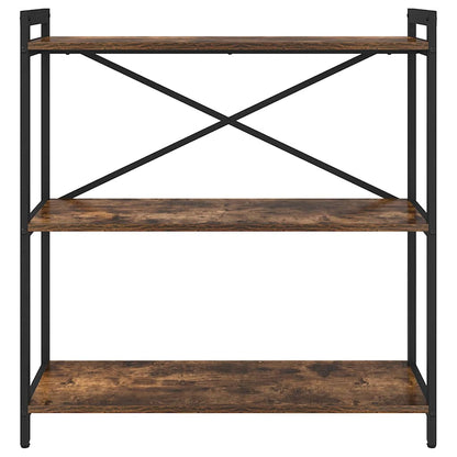 Libreria Rovere fumÃ© 80 x 30 x 85 cm Legno multistrato