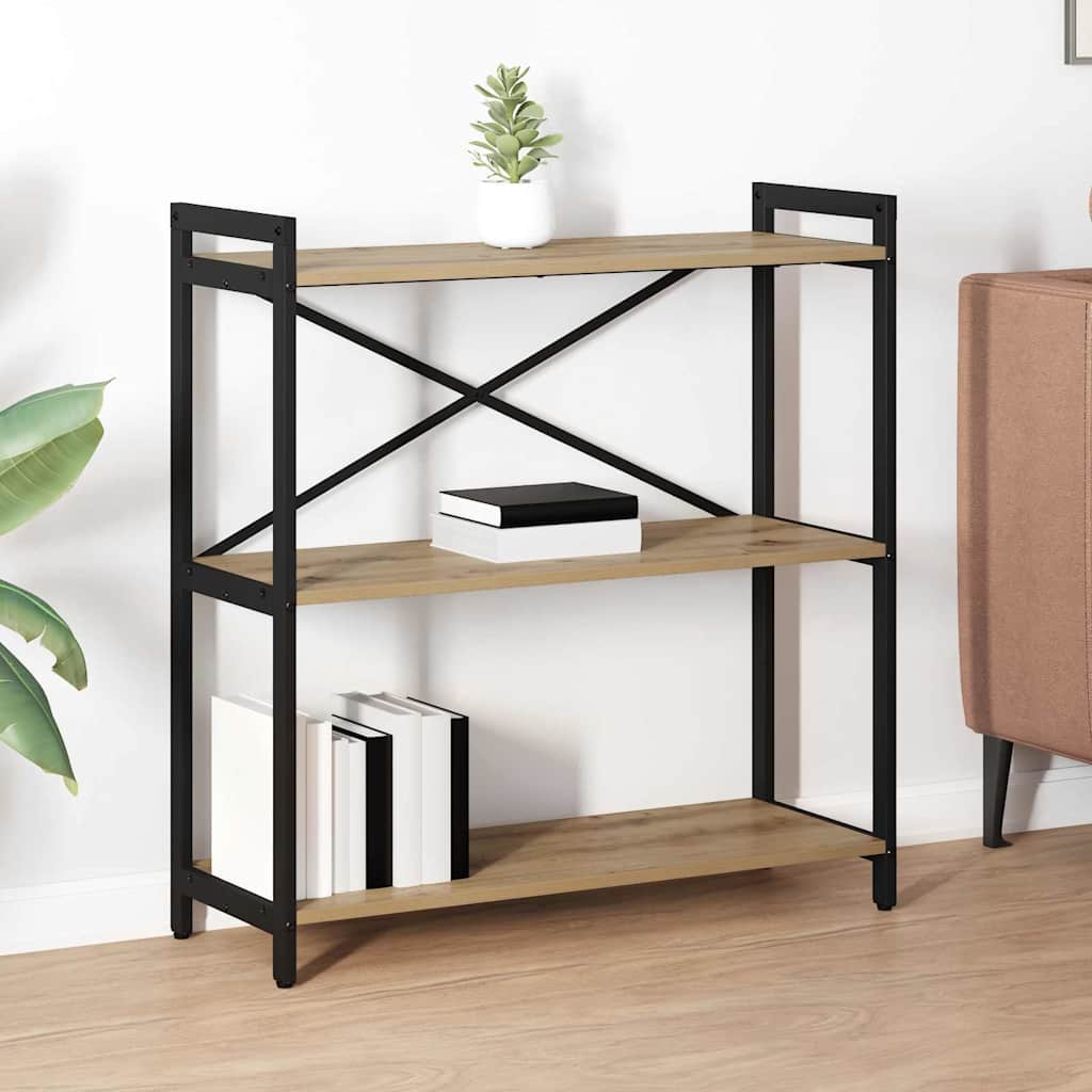 Libreria Rovere artigianale 80 x 30 x 85 cm Legno multistrato