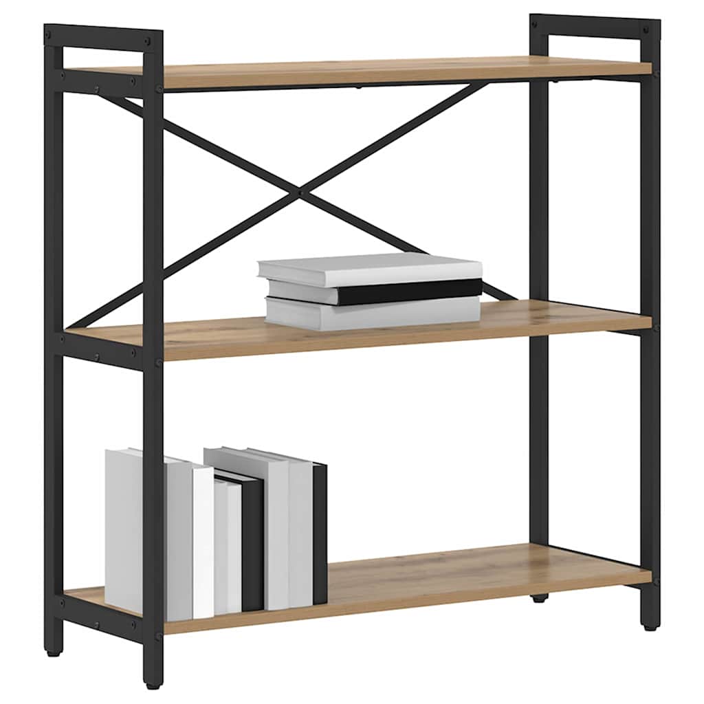 Libreria Rovere artigianale 80 x 30 x 85 cm Legno multistrato