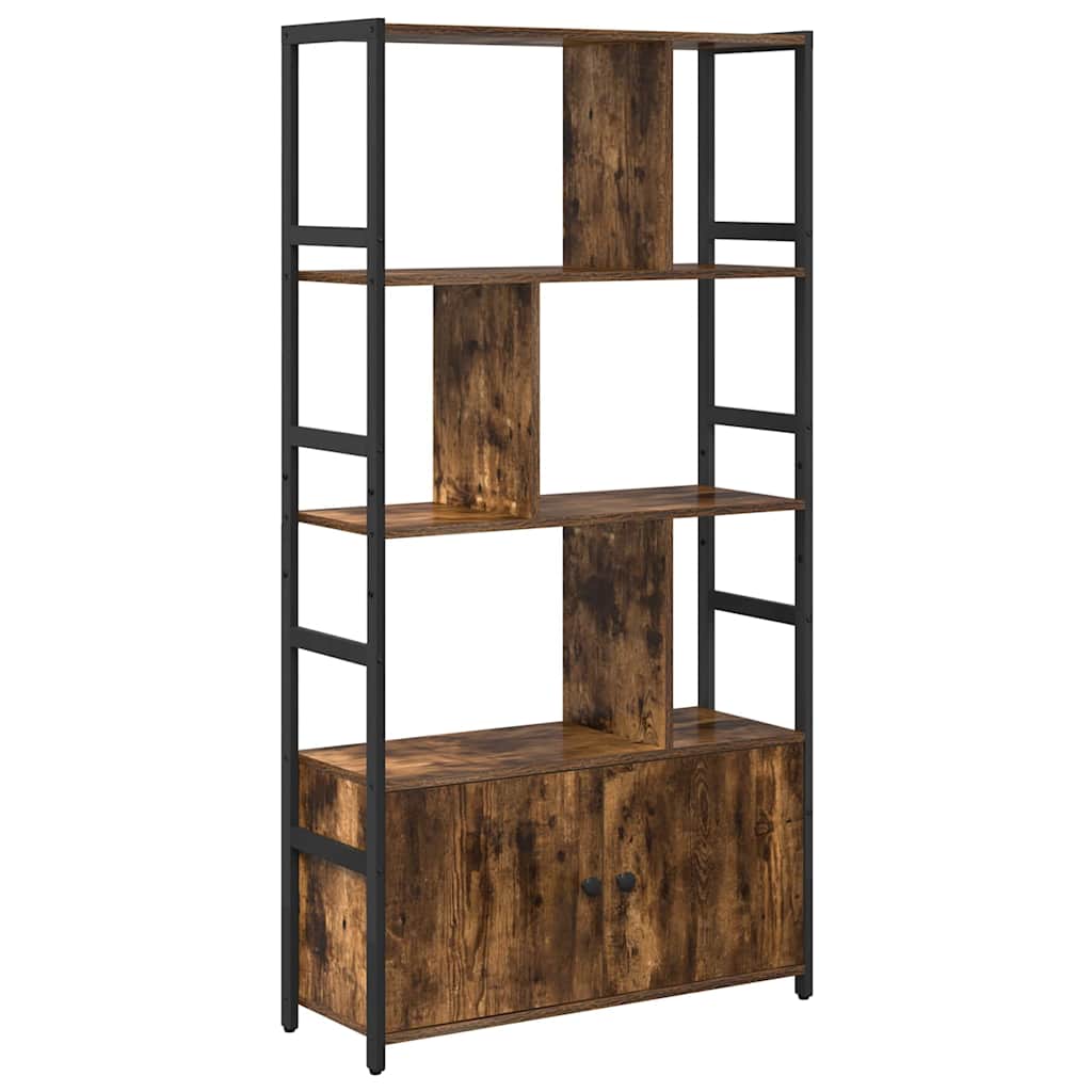 Libreria Rovere fumé 80 x 30 x 155,5 cm Legno multistrato
