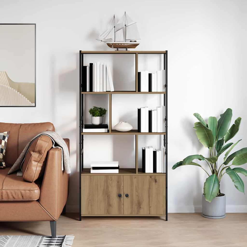Libreria Rovere artigianale 80 x 30 x 155,5 cm