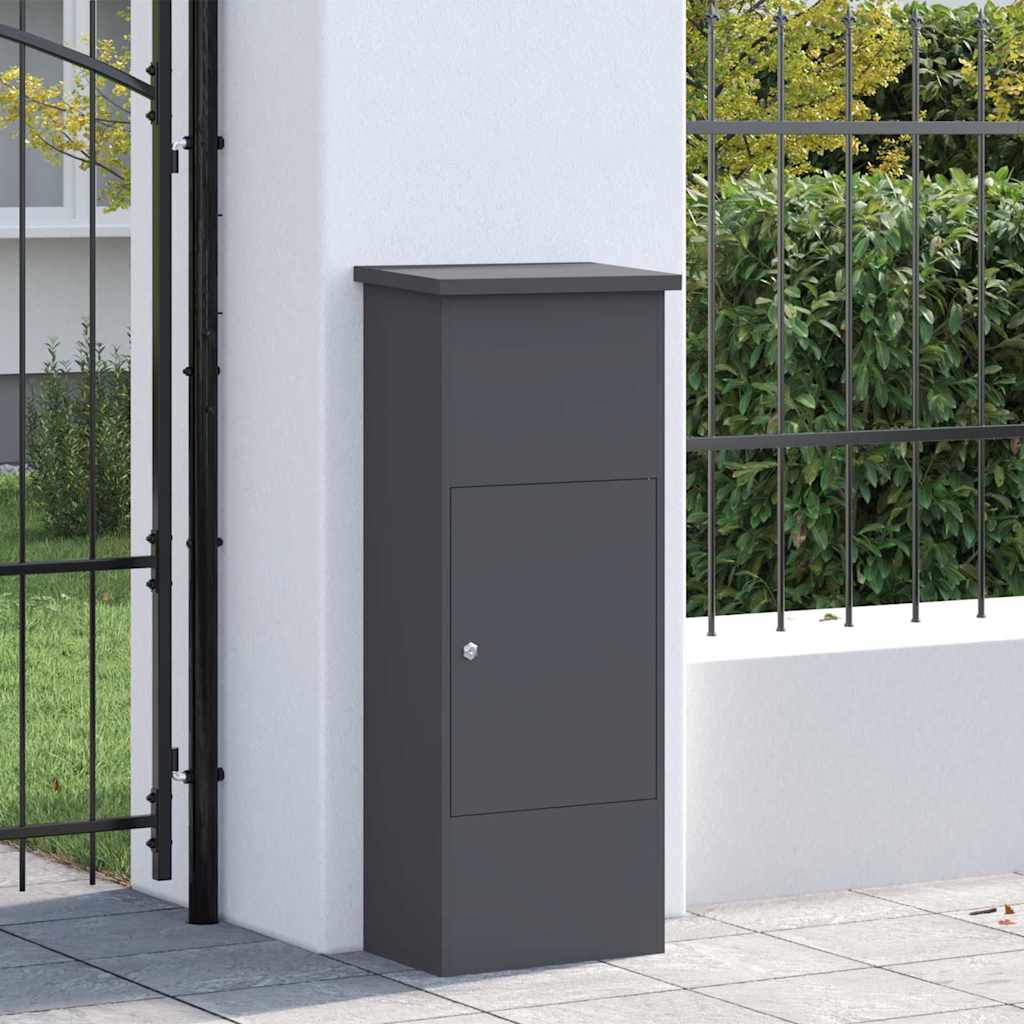 Cassetta per pacchi Antracite 44,5 x 29 x 110,5 cm Acciaio