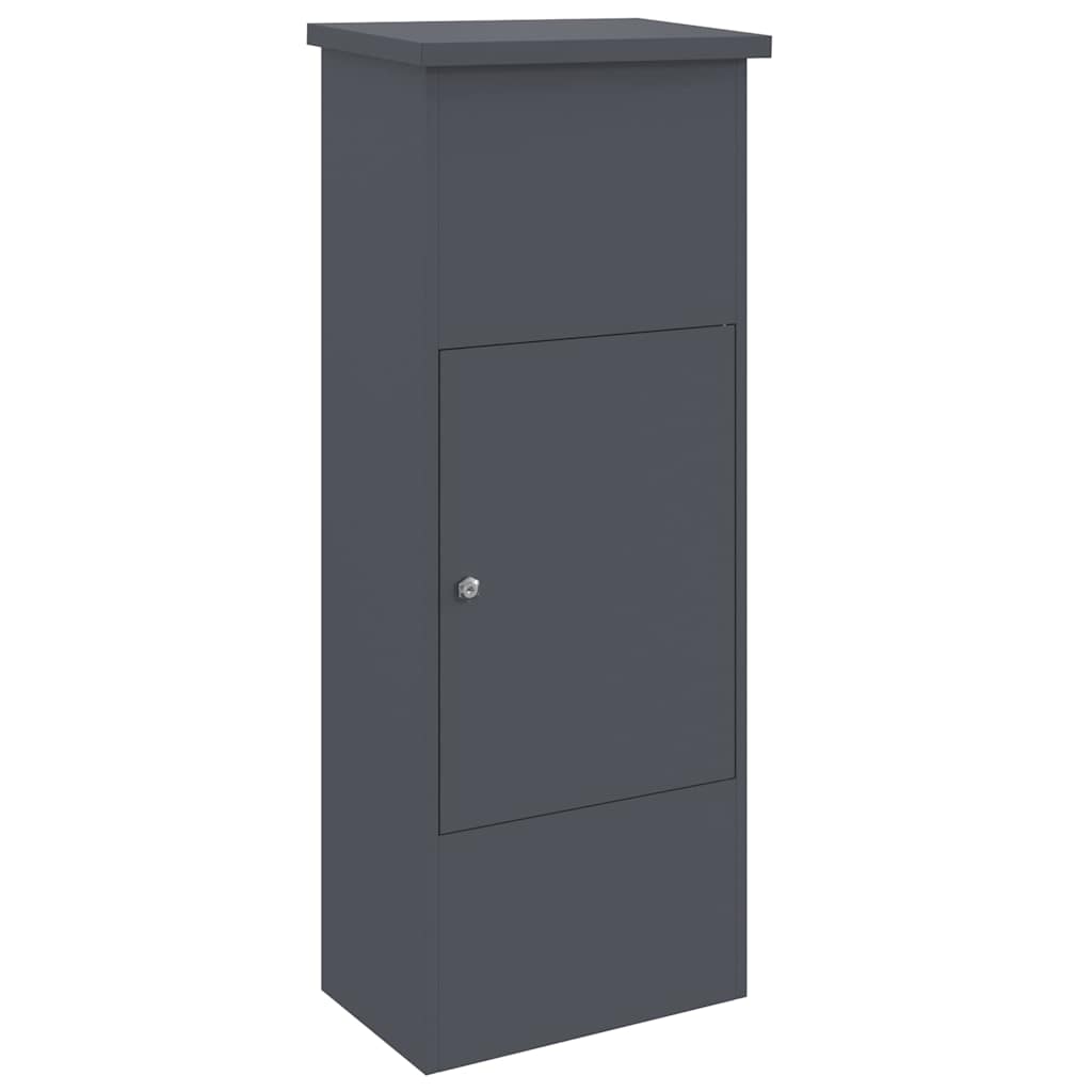 Cassetta per pacchi Antracite 44,5 x 29 x 110,5 cm Acciaio