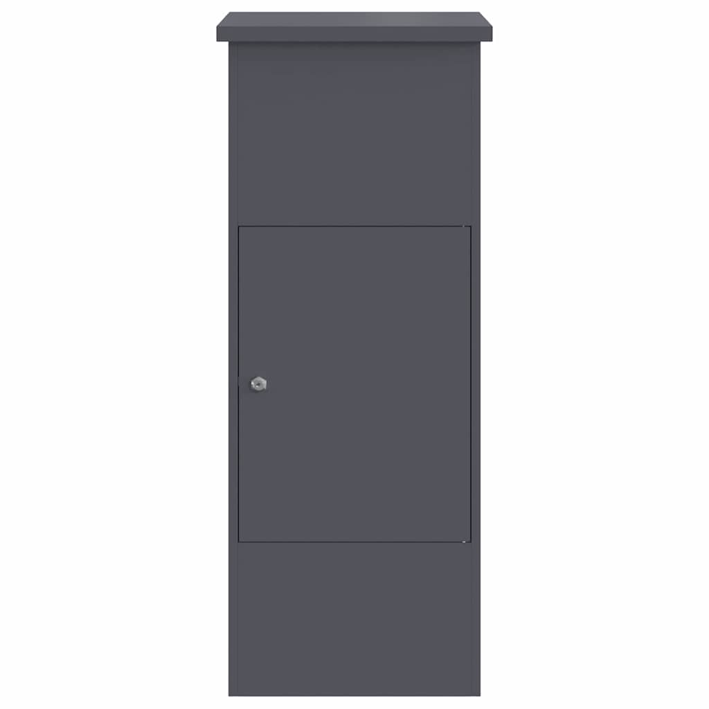 Cassetta per pacchi Antracite 44,5 x 29 x 110,5 cm Acciaio