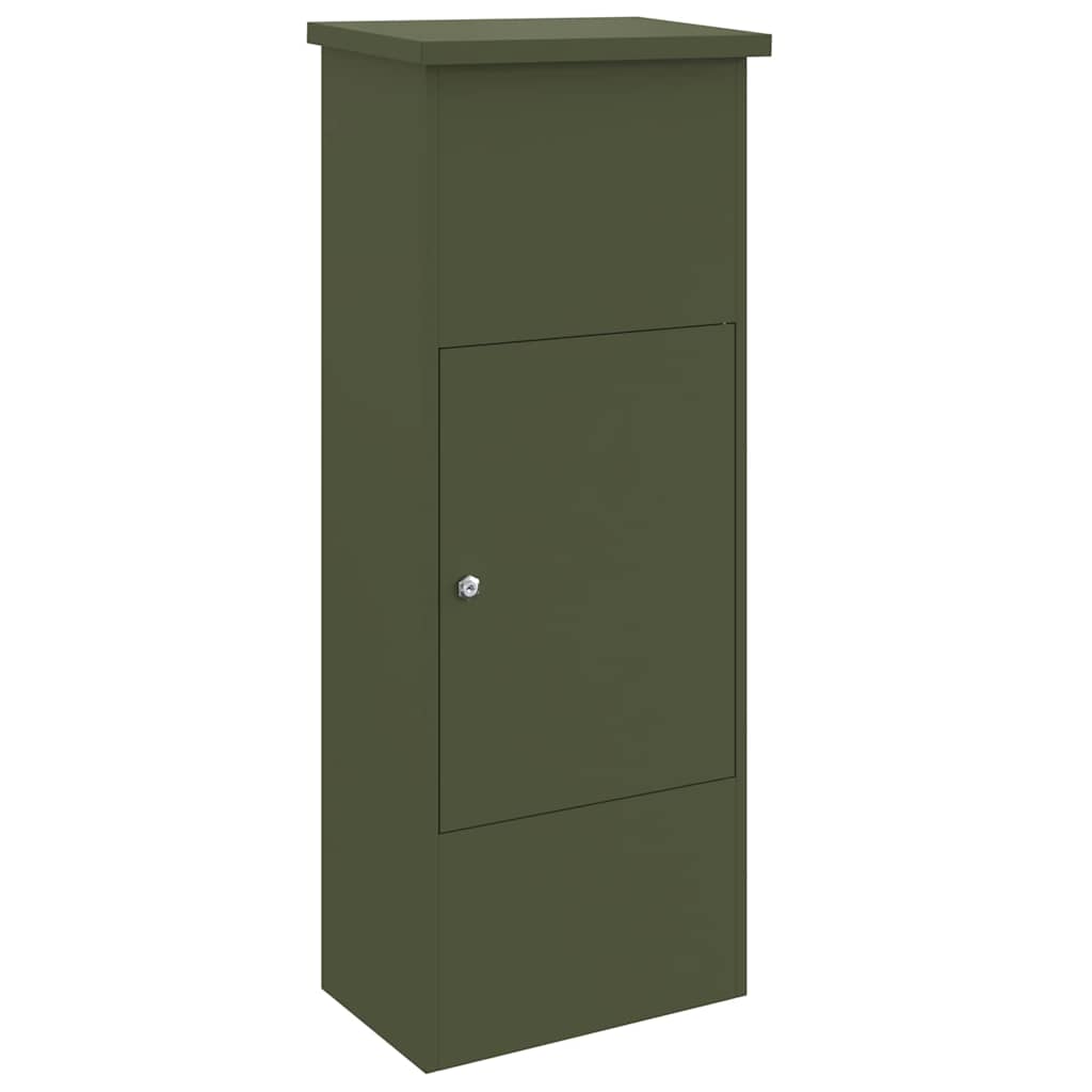 Cassetta per pacchi Oliver verde 44,5 x 29 x 110,5 cm Acciaio