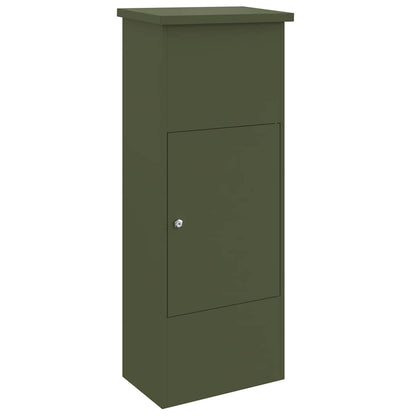 Cassetta per pacchi Oliver verde 44,5 x 29 x 110,5 cm Acciaio