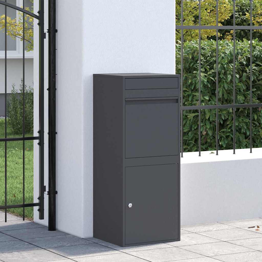 Cassetta per pacchi Antracite 41 x 38 x 103 cm Acciaio