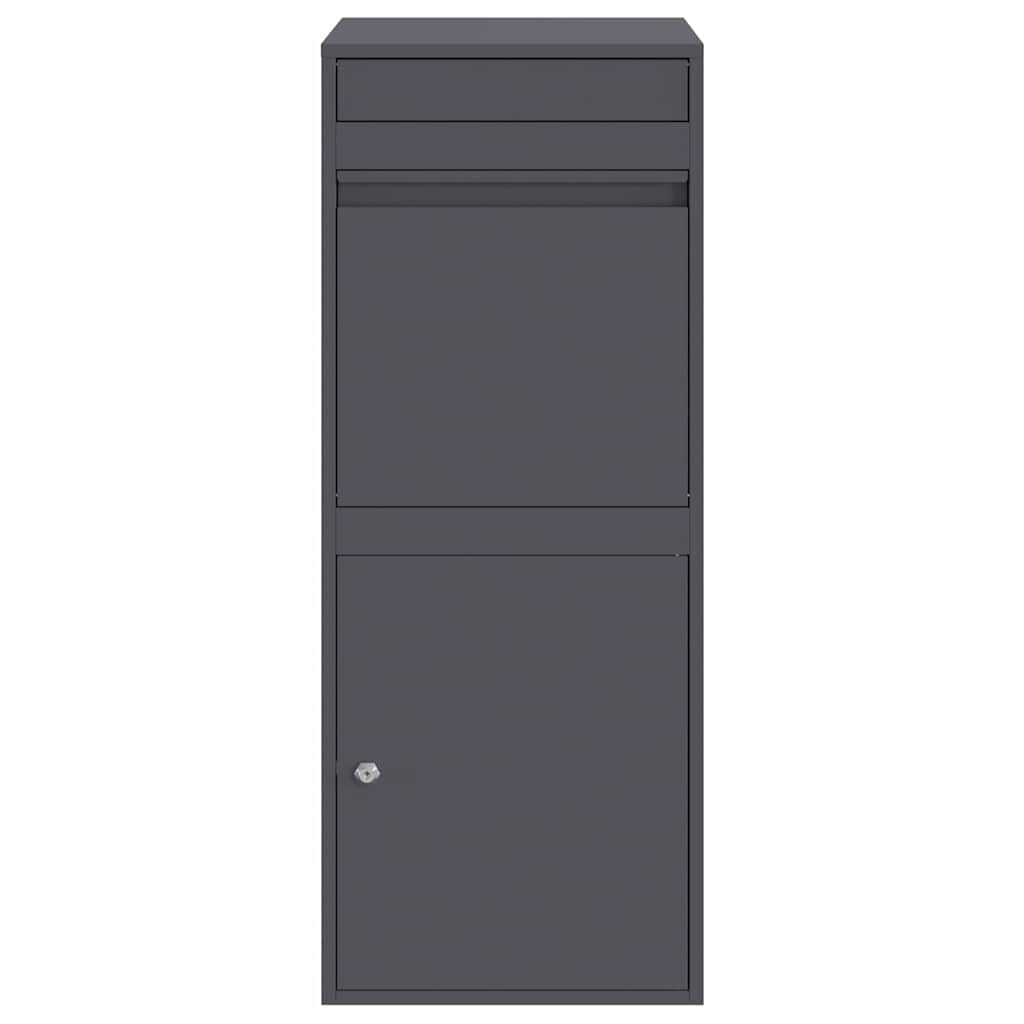 Cassetta per pacchi Antracite 41 x 38 x 103 cm Acciaio