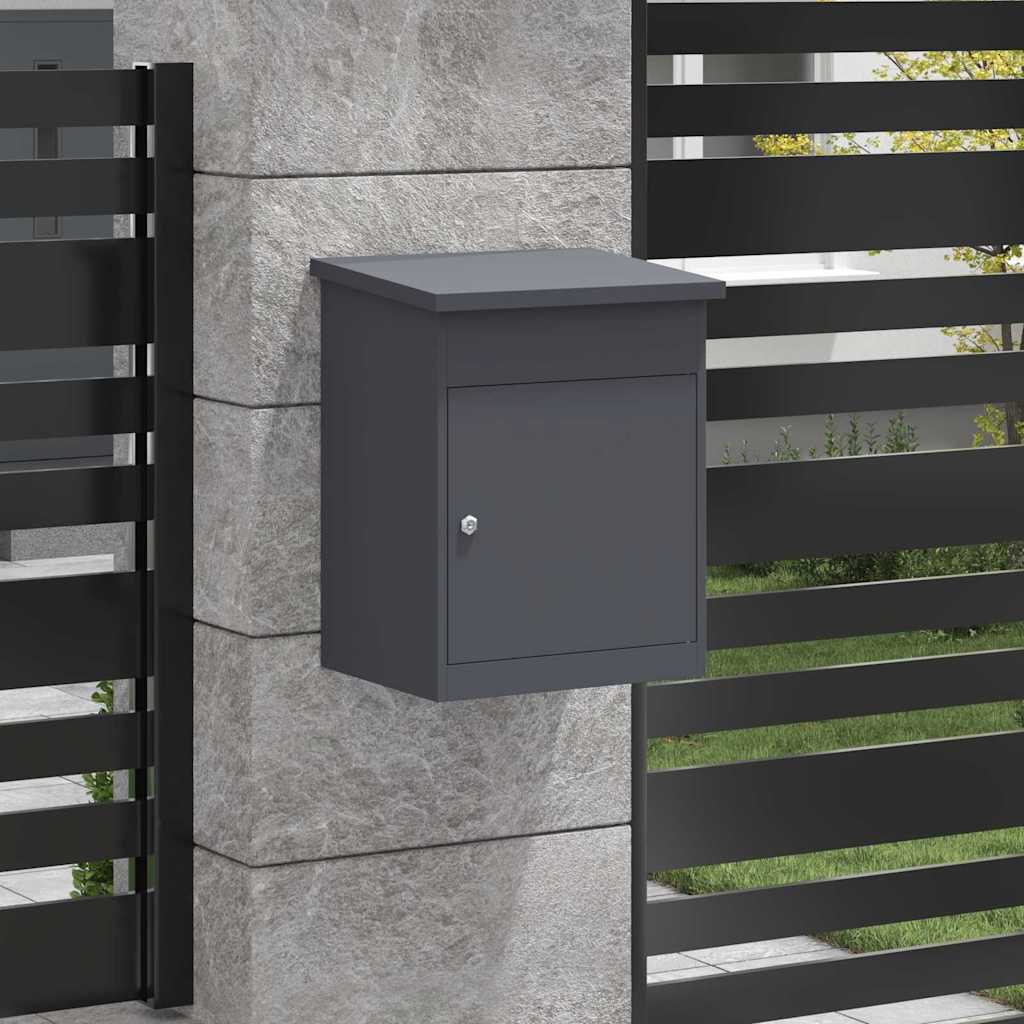 Cassetta per pacchi Antracite 47.5 x 38 x 59 cm Acciaio