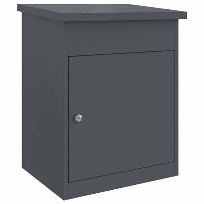Cassetta per pacchi Antracite 47.5 x 38 x 59 cm Acciaio
