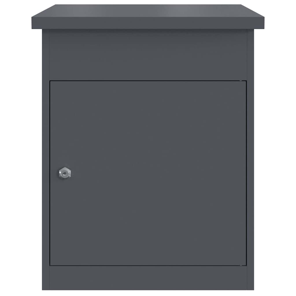Cassetta per pacchi Antracite 47.5 x 38 x 59 cm Acciaio